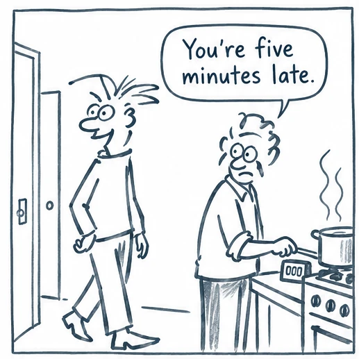 First panel of Oxford Time